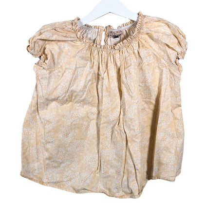 Unisex POMPdeLUX - Lühikeste käistega pluus, suurus 128 - 134 - Oranž (2)