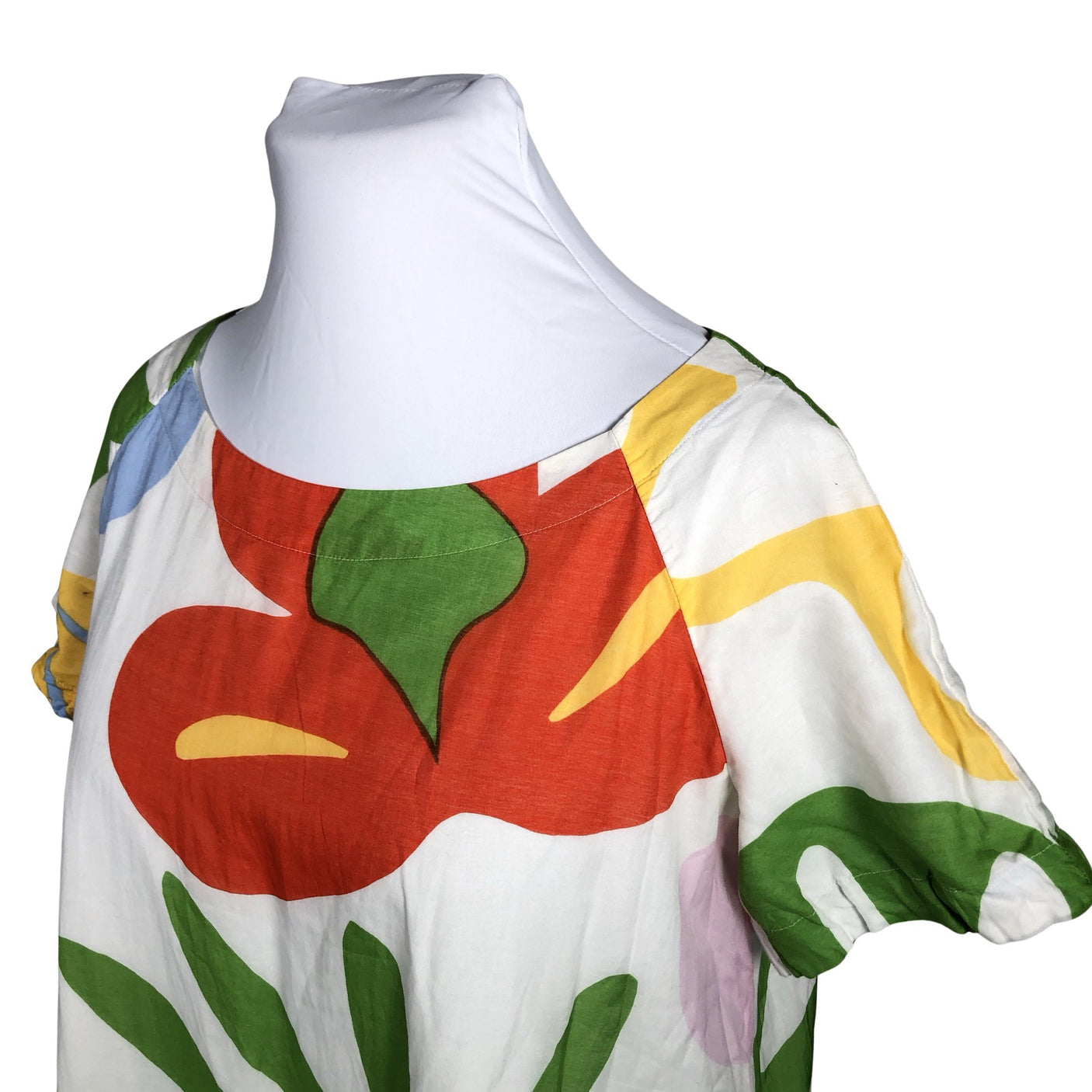 Unisex Marimekko - Mitteveniv kleit, suurus 44 - Valge (2)