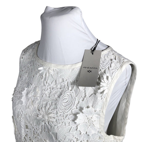 Unisex Andiata - Pidulik kleit, suurus 44 - Valge (2)