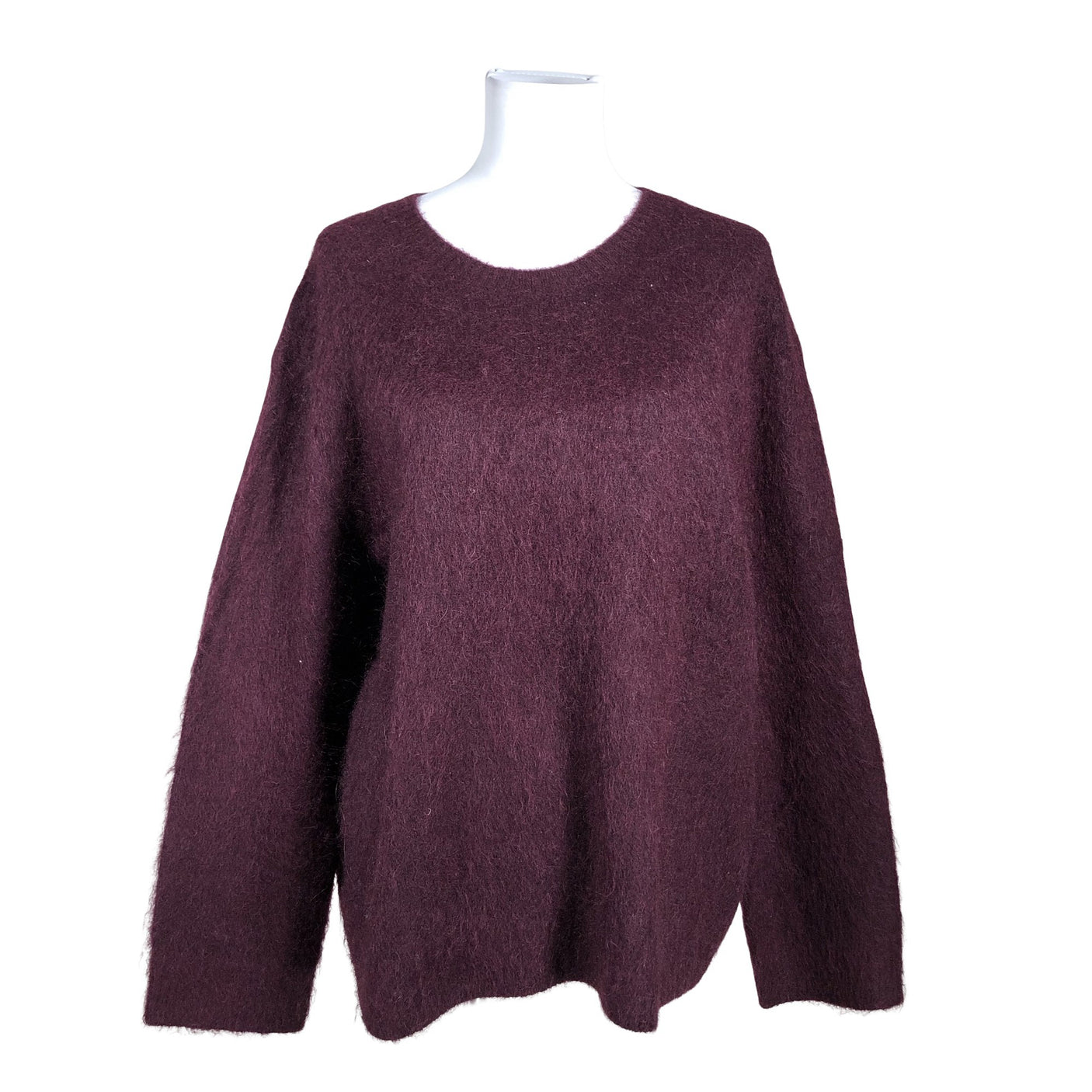 Unisex Wera - Kampsun, suurus 40 - Veinipunane (1)