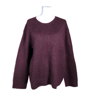 Unisex Wera - Kampsun, suurus 40 - Veinipunane (1)