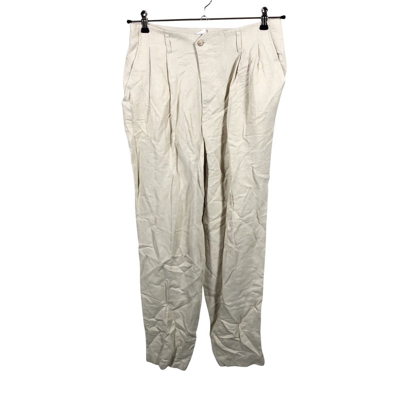 Unisex Part two - Mittevenivad püksid, suurus 44 - Beige (1)