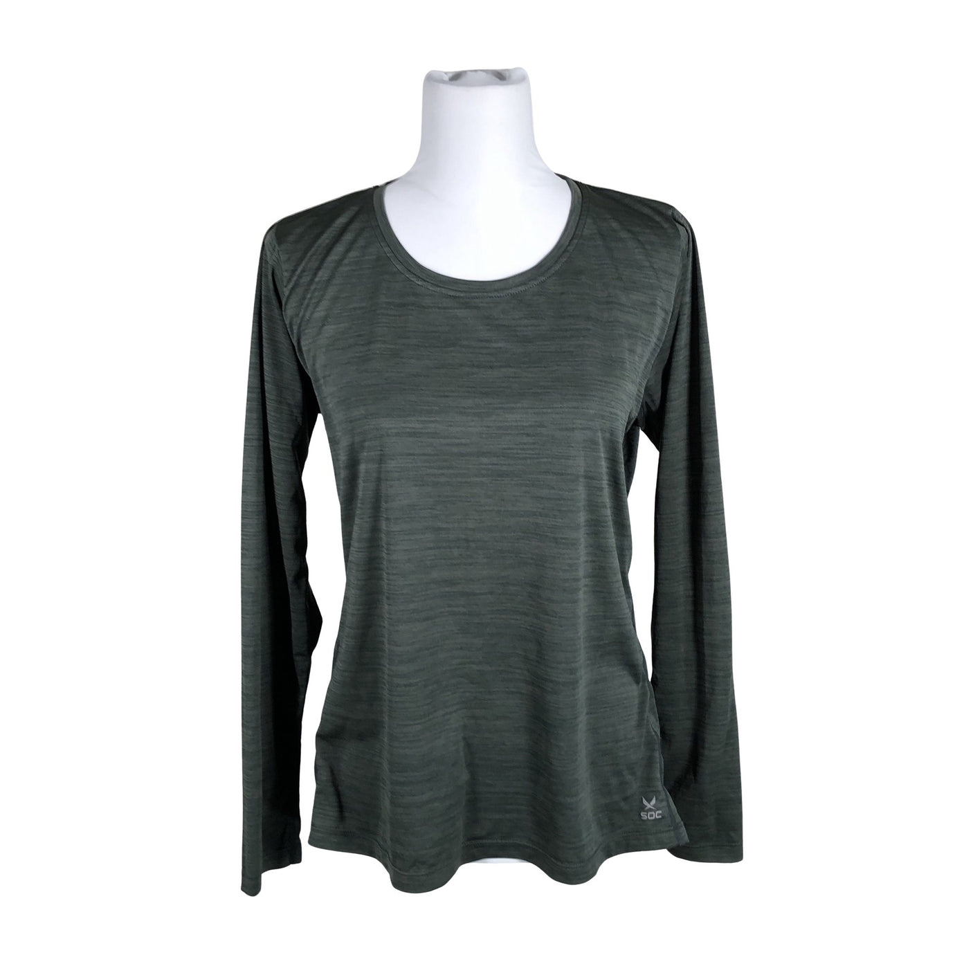 Unisex Soc - Spordisärk, pikad käised, suurus 40 - Roheline (1)