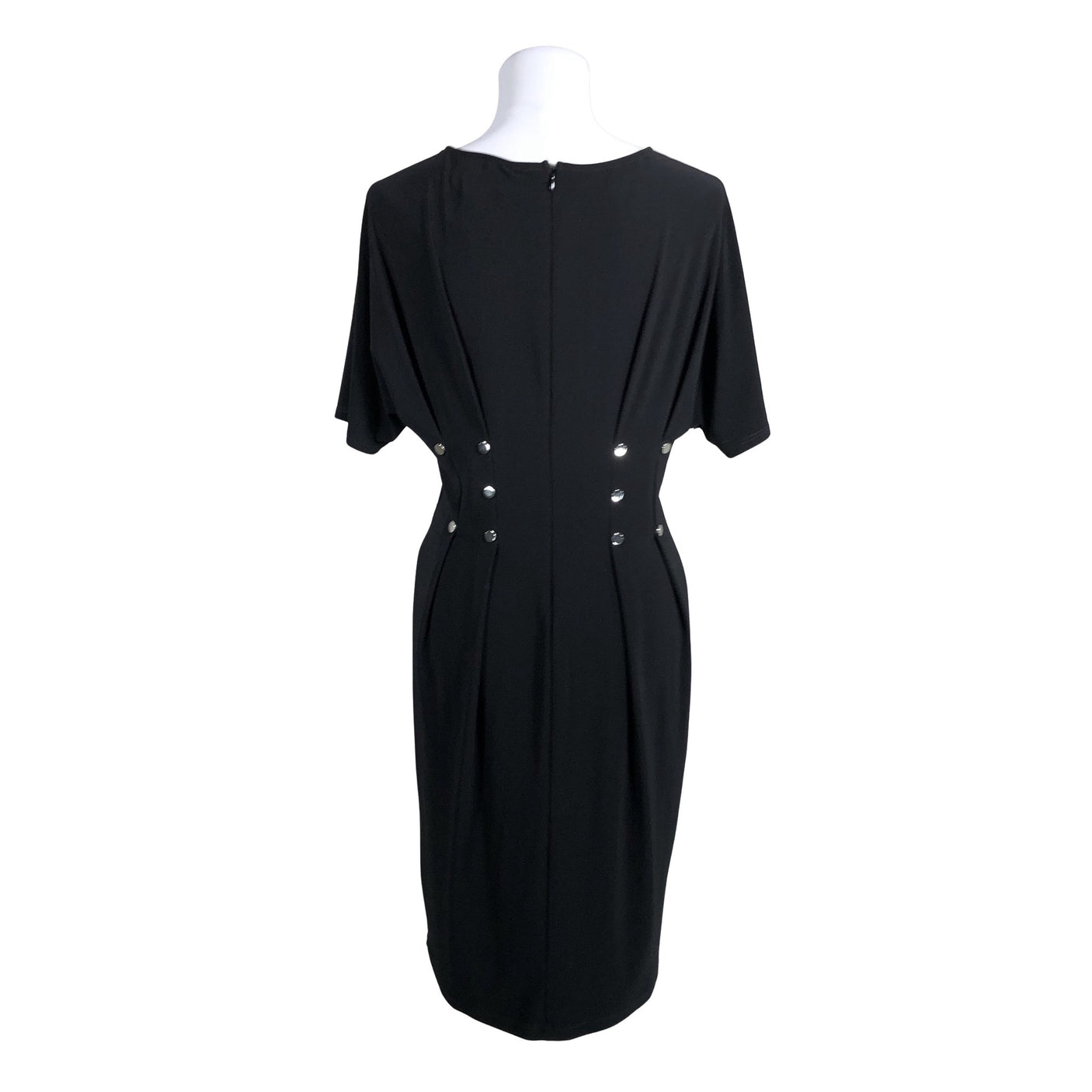 Unisex Joseph Ribkoff - Trikotaažist kleit, suurus 38 - Must (2)