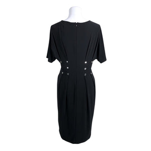 Unisex Joseph Ribkoff - Trikotaažist kleit, suurus 38 - Must (2)