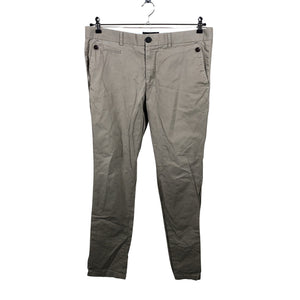 Unisex Selected - Chino-püksid, suurus W34 - Pruun (1)