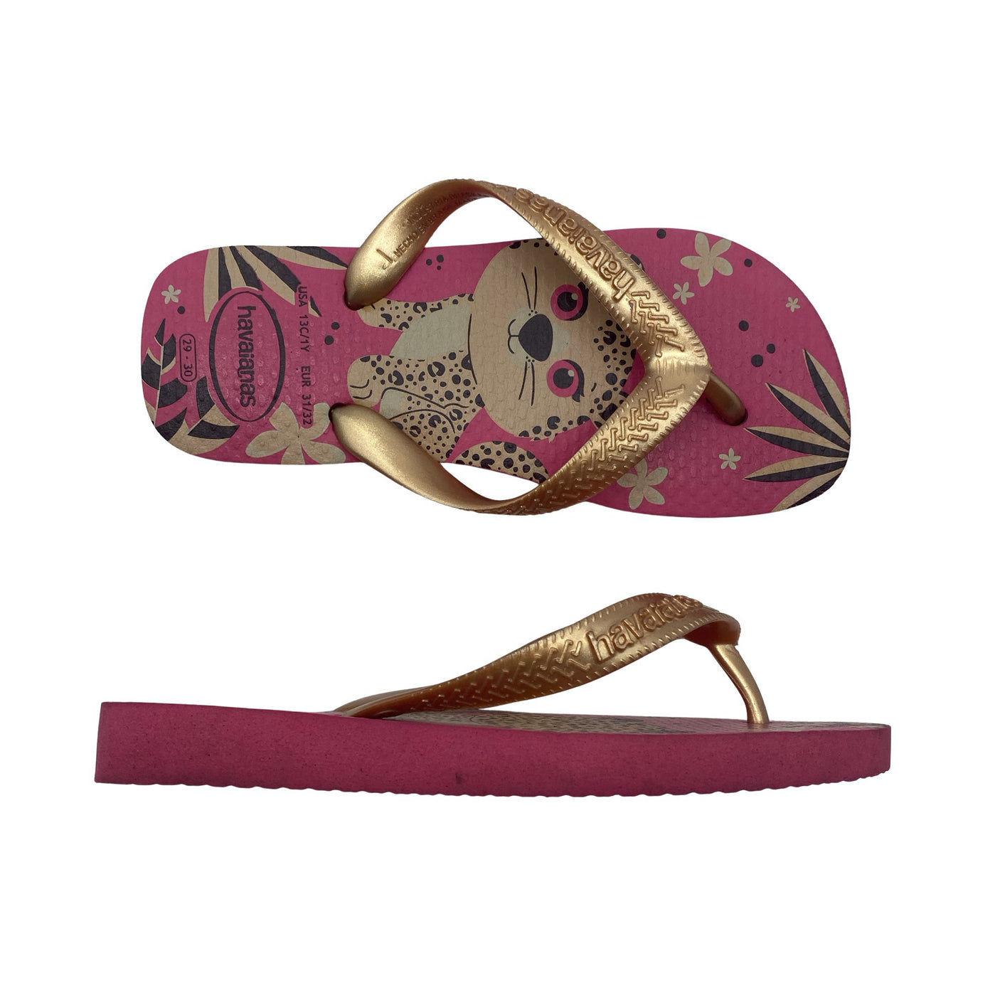 Unisex Havaianas - Plätud, suurus 32 - Roosa (1)