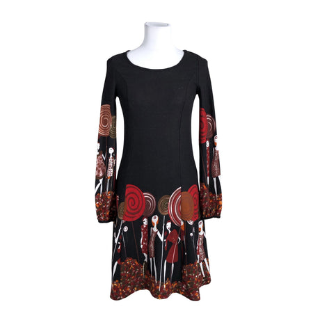 Unisex Anna Field - Kootud kleit, suurus 36 - Must ()