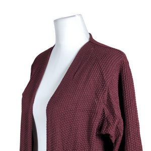 Unisex Uhana Design - Kardigan, suurus 38 - Veinipunane (2)