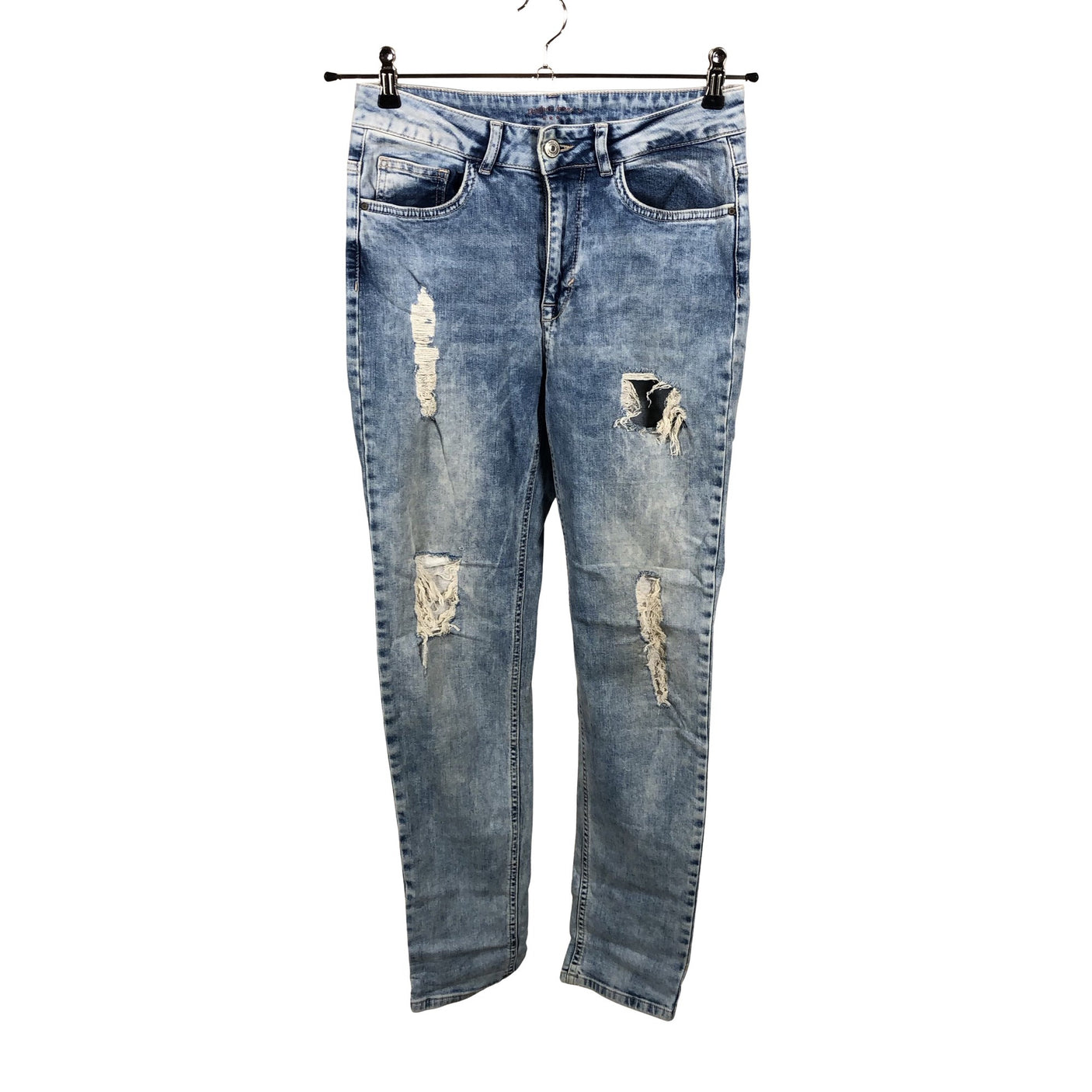 Unisex Perfect Jeans - Teksad, suurus 36 - Helesinine (1)