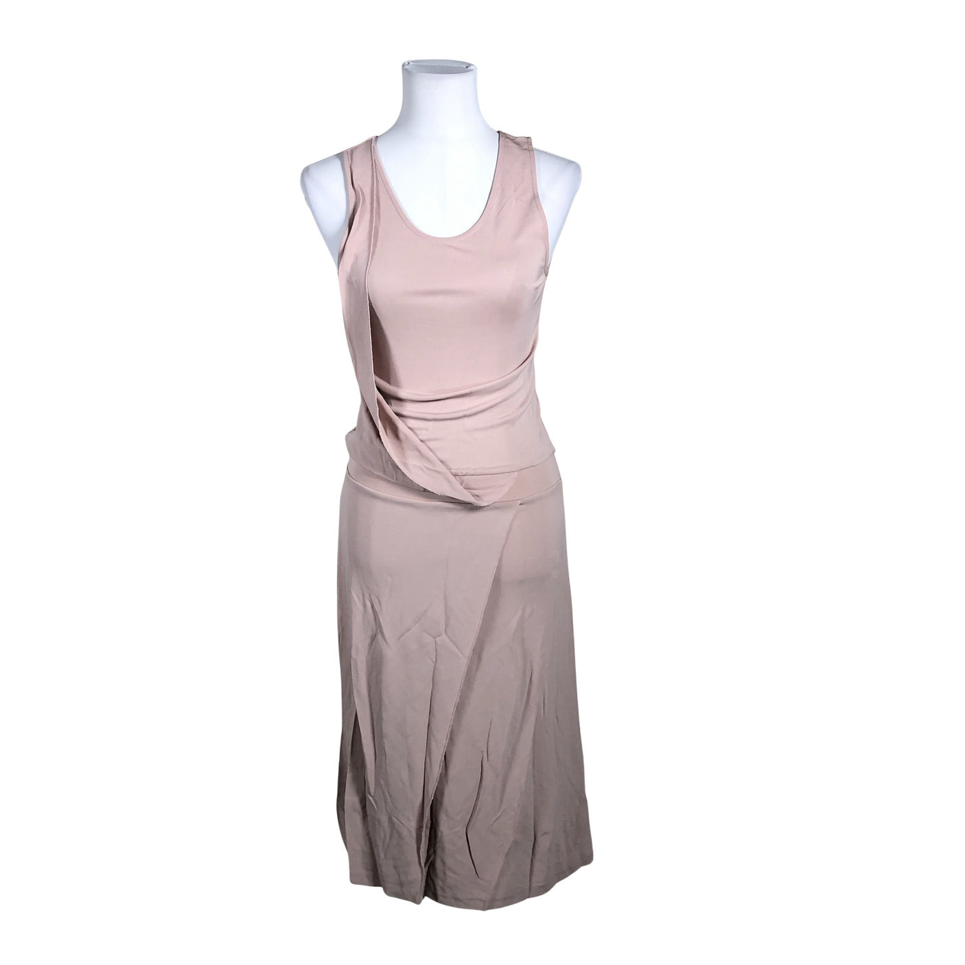 Unisex Filippa K. - Trikotaažist kleit, suurus 36 - Heleroosa (1)