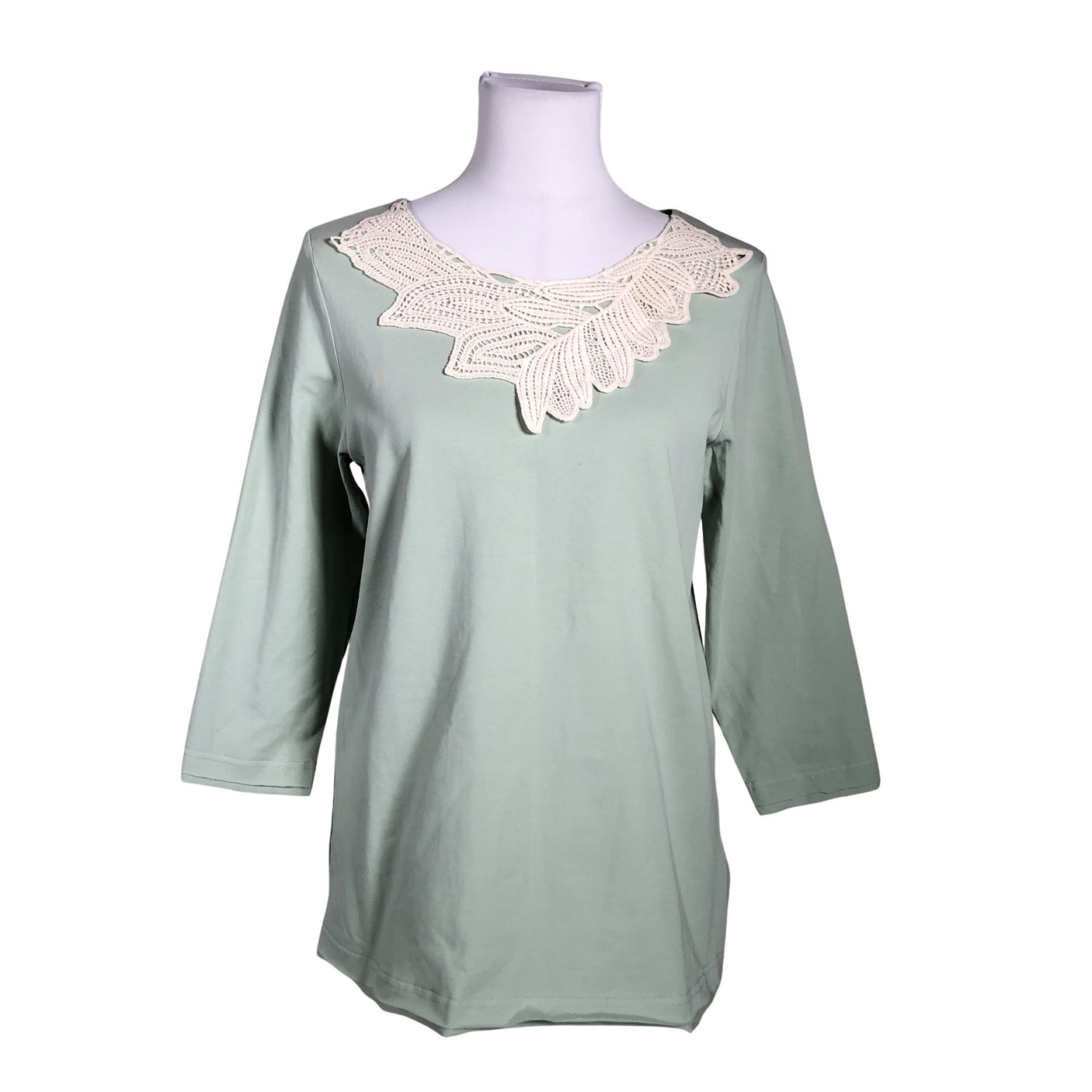 Unisex Lumoan - Trikotaažist pluus, suurus 40 - Roheline (1)