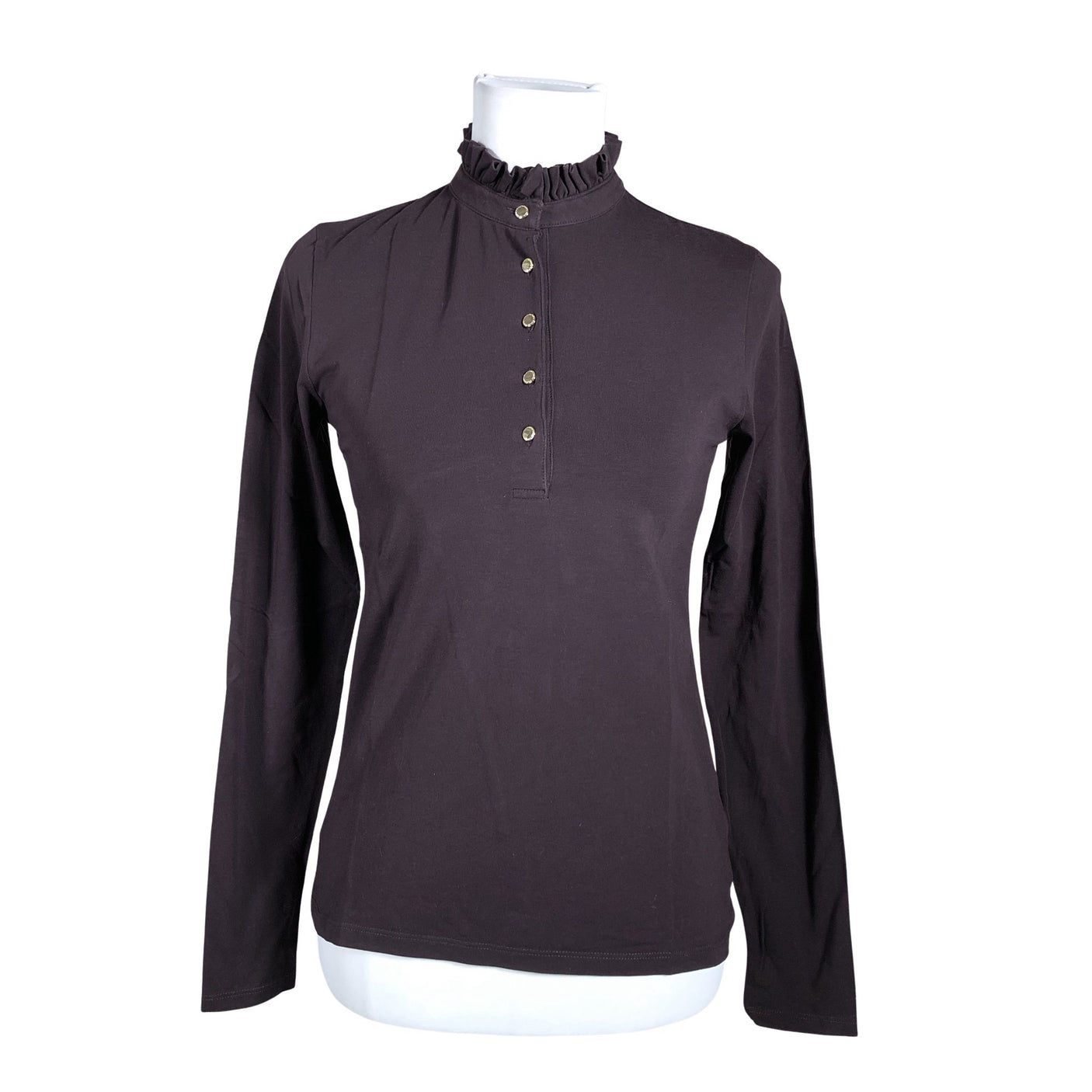 Unisex Holly & Whyte by Lindex - Trikotaažist pluus, suurus 36 - Veinipunane (1)