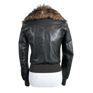 Unisex Benetton - Nahktagi, suurus 36 - Pruun (3)