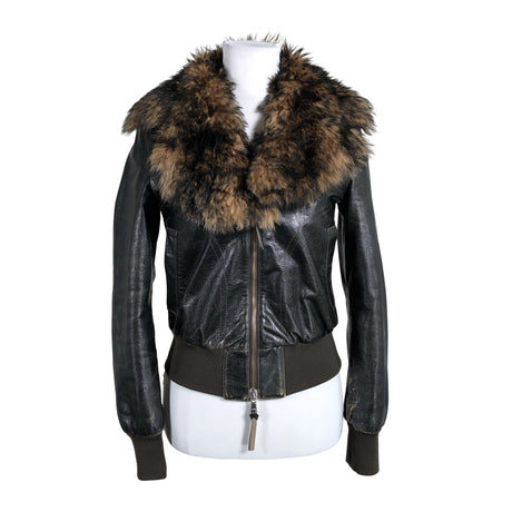 Unisex Benetton - Nahktagi, suurus 36 - Pruun ()