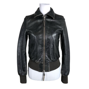 Unisex Benetton - Nahktagi, suurus 36 - Pruun (2)