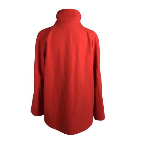 Unisex Benetton - Villane mantel, suurus 40 - Punane (2)
