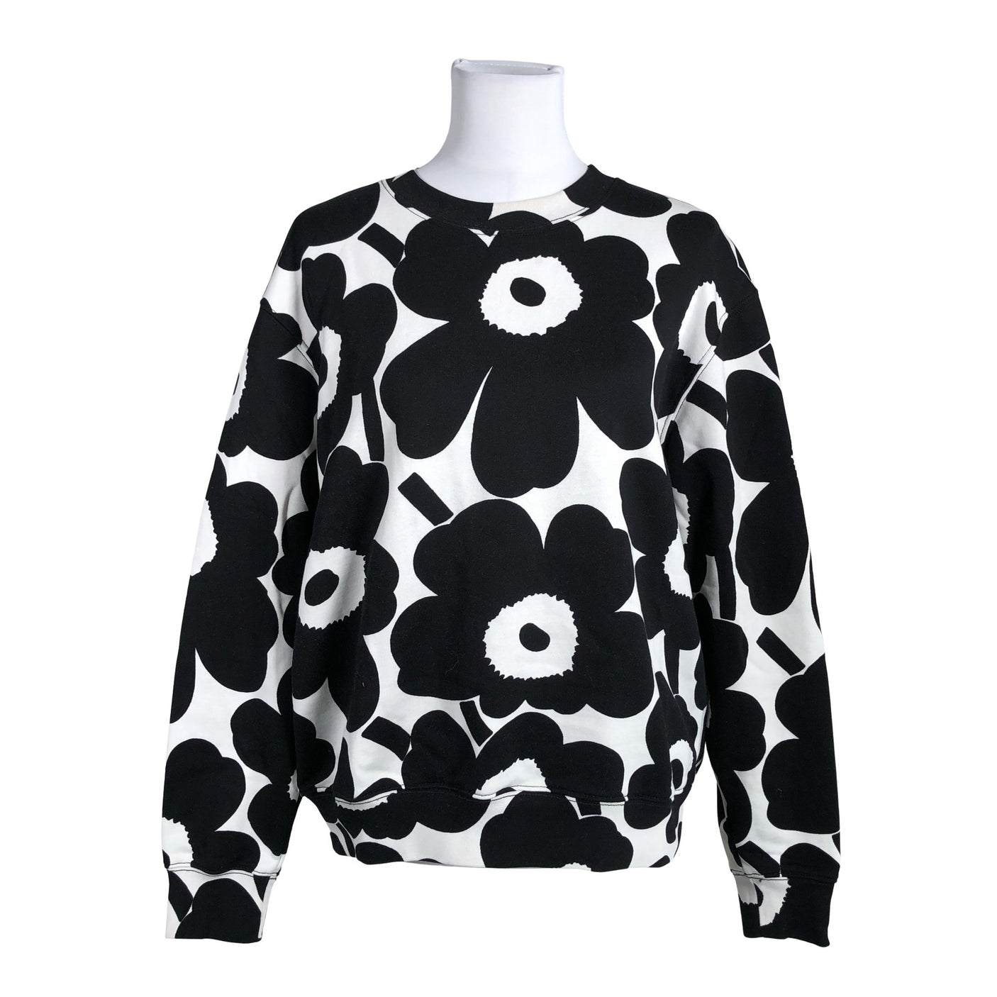 Unisex Marimekko - Dressikangast pluus, suurus 40 - Must (1)