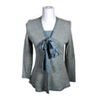 Unisex Neulenuttu Tetti Siren - Kardigan, suurus 36 - Helesinine ()