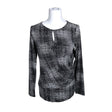 Unisex Ril's - Trikotaažist pluus, suurus 38 - Must ()