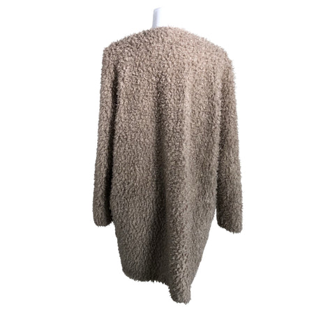Unisex Andiata - Kunstkarusnahast mantel, suurus 40 - Beige (2)