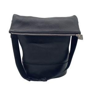 Unisex Lovia - Õlakott, suurus Midi - Must (1)
