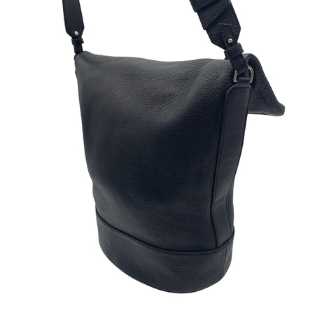 Unisex Lovia - Õlakott, suurus Midi - Must (2)