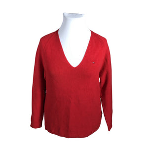 Unisex Tommy Hilfiger - Kampsun, suurus 42 - Punane (1)