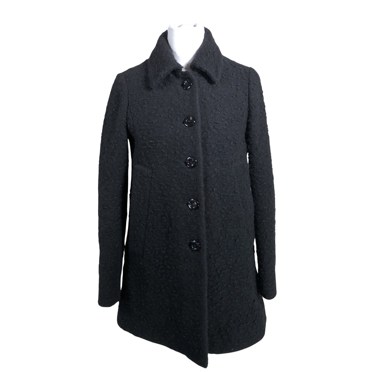 Unisex Uptobe - Villane mantel, suurus 38 - Must (1)