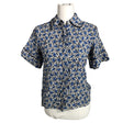 Unisex Norr - Lühikeste käistega pluus, suurus 38 - Sinine ()