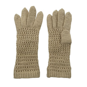 Unisex Handmade - Sõrmkindad, suurus Ei kokoa - Looduslik valge (1)