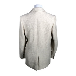 Unisex Lindex - Villane mantel, suurus 36 - Looduslik valge (2)