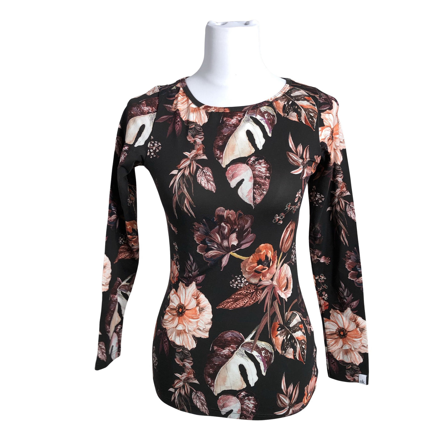 Unisex Nakoa - Trikotaažist pluus, suurus 32 - Pruun (1)