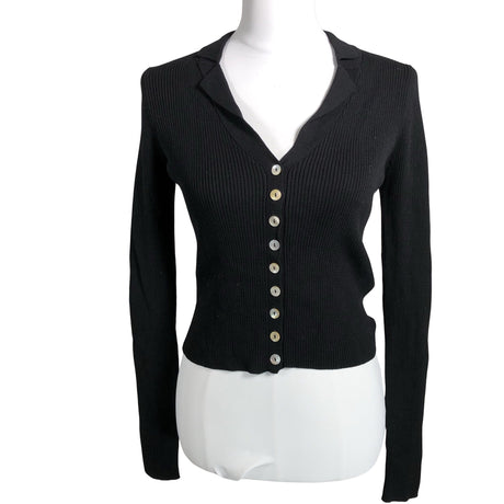 Unisex Lindex - Kardigan, suurus 38 - Must ()