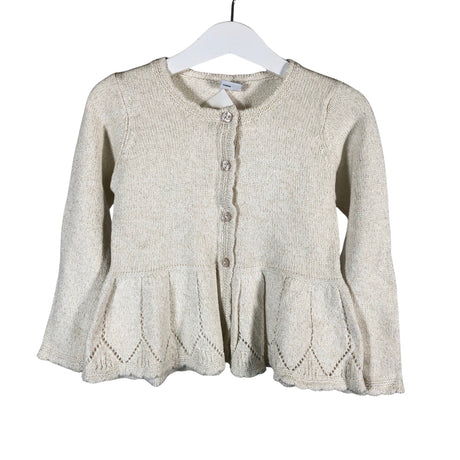 Unisex Lindex - Kardigan, suurus 86 - 92 - Looduslik valge ()