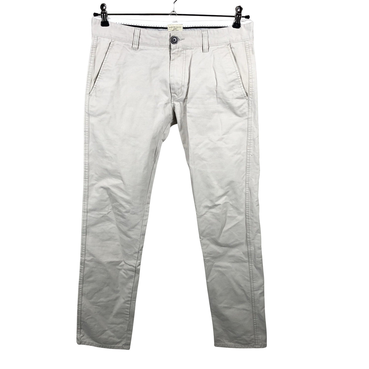 Unisex Selected - Chino-püksid, suurus W32 - Beige (1)