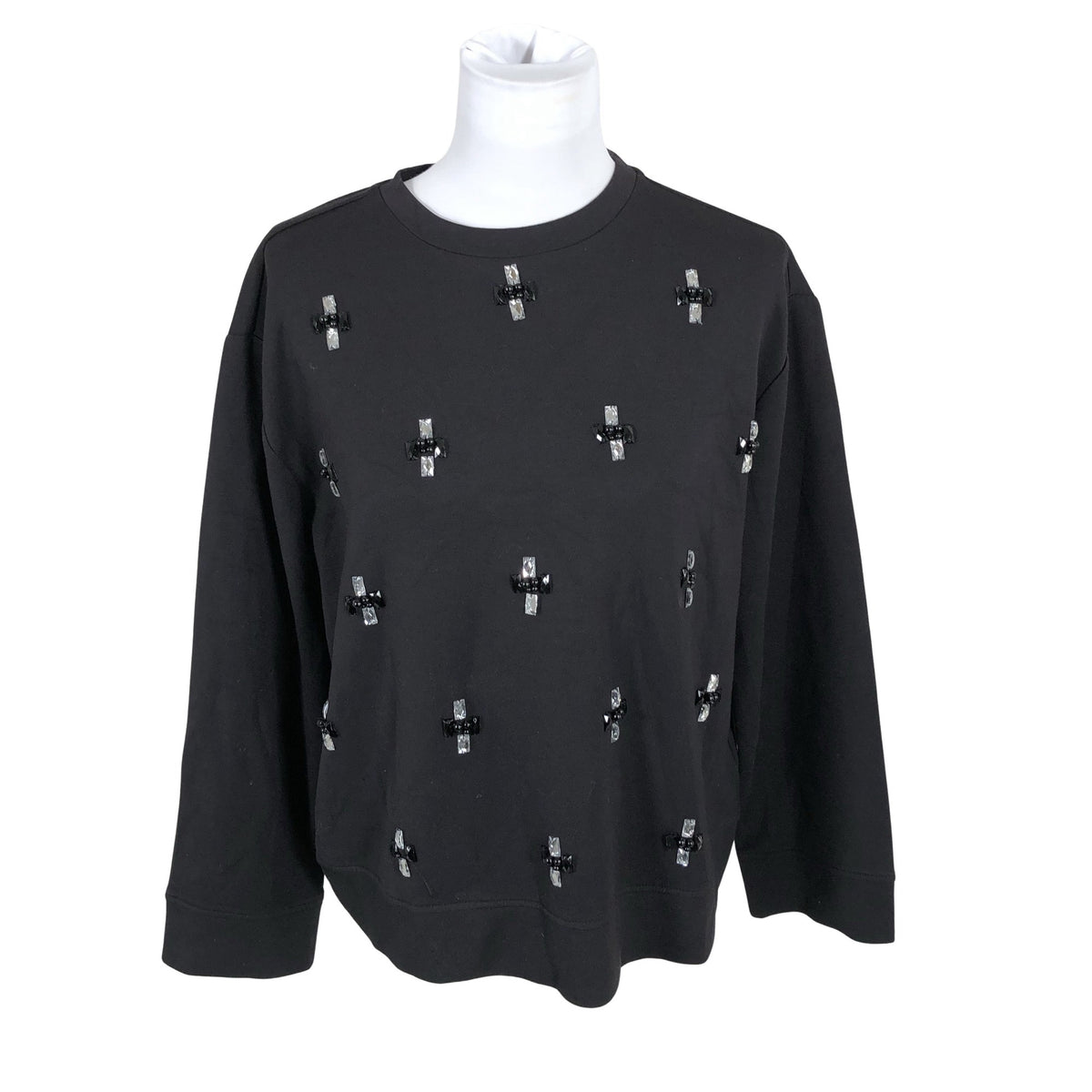 Unisex InWear - Trikotaažist pluus, suurus 38 - Must (1)