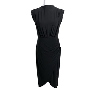 Unisex Lela - Trikotaažist kleit, suurus 40 - Must (1)
