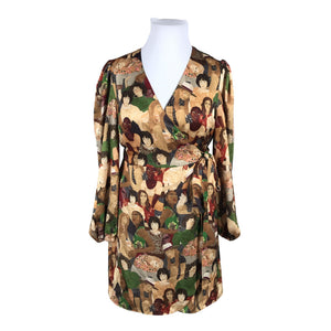 Unisex Laurella - Õhuke kleit, suurus 42 - Pruun (1)