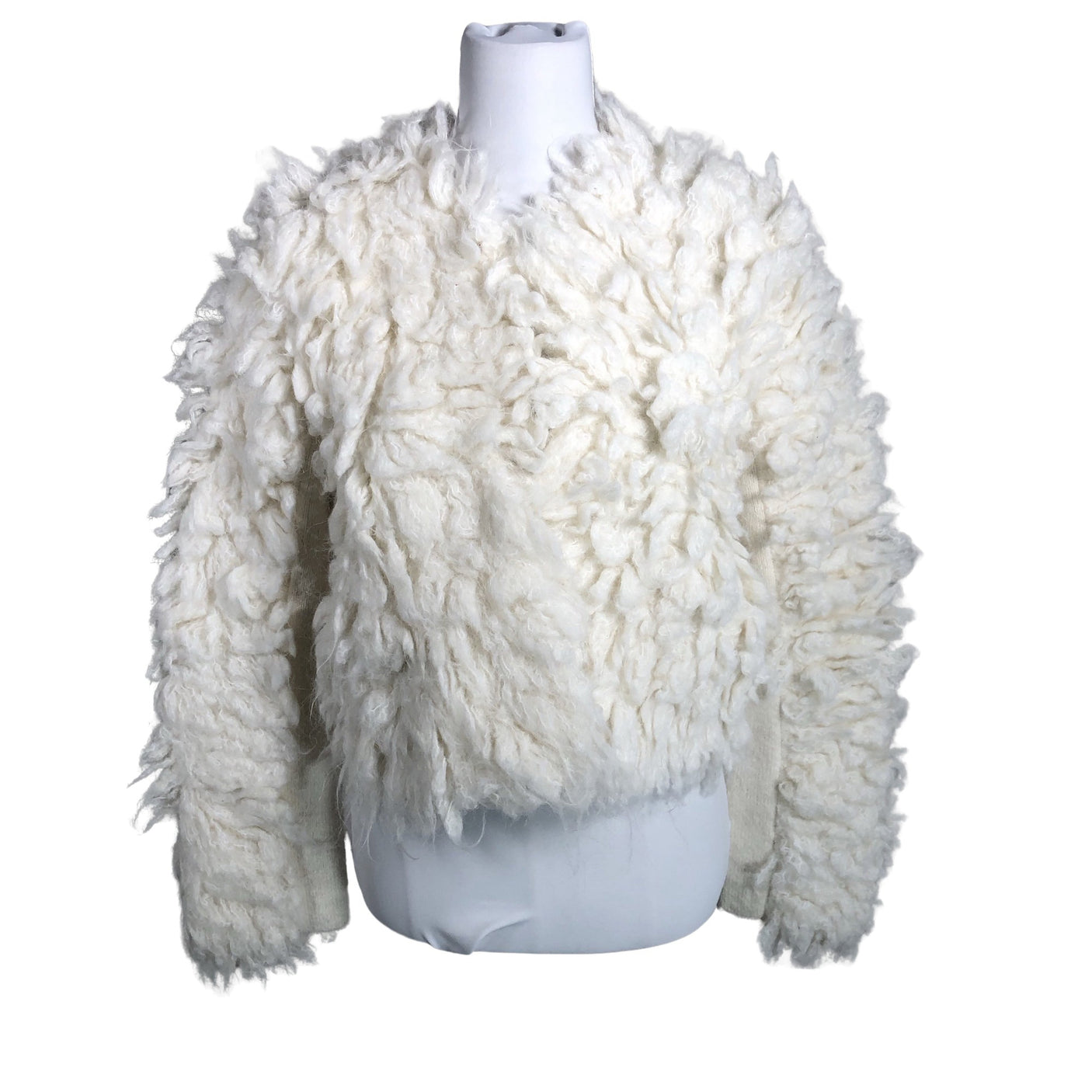 Unisex Arket - Kardigan, suurus 34 - Looduslik valge (1)
