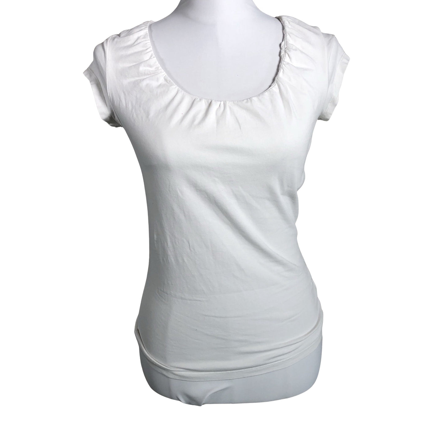 Unisex Weekend by MaxMara - T-särk, suurus 38 - Looduslik valge (1)