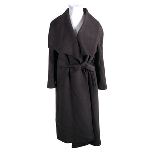 Unisex Bella Bicchi - Villane mantel, suurus 44 - Pruun (1)