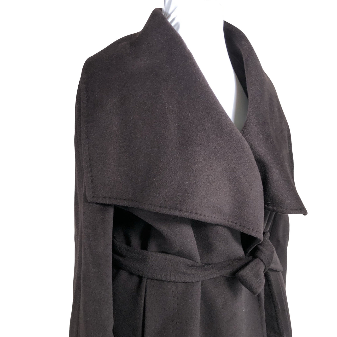 Unisex Bella Bicchi - Villane mantel, suurus 44 - Pruun (2)