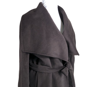Unisex Bella Bicchi - Villane mantel, suurus 44 - Pruun (2)