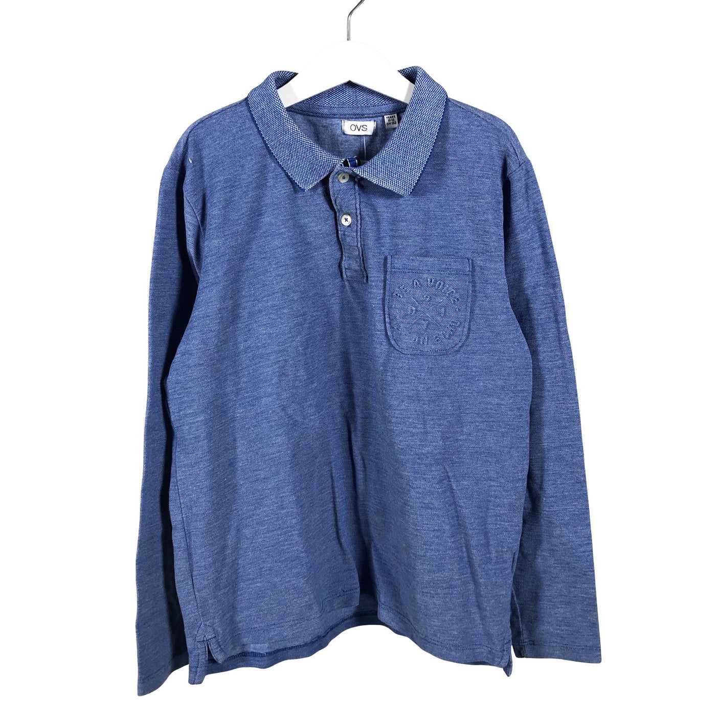 Unisex OVS - Polosärk, suurus 146 - 152 - Sinine (1)