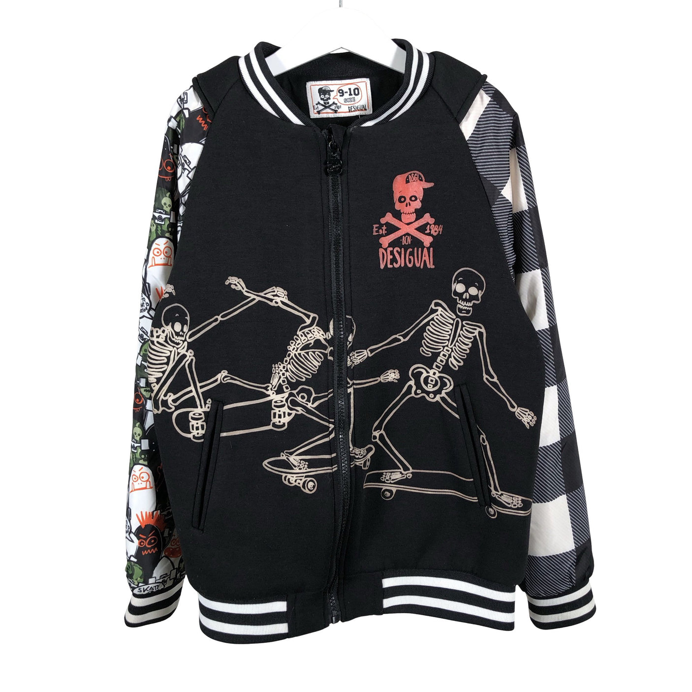 Unisex Desigual - Õhem talvejope, suurus 134 - 140 - Must (2)