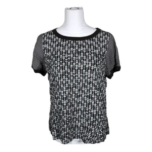 Unisex Sandwich - Lühikeste käistega pluus, suurus 38 - Hall (1)