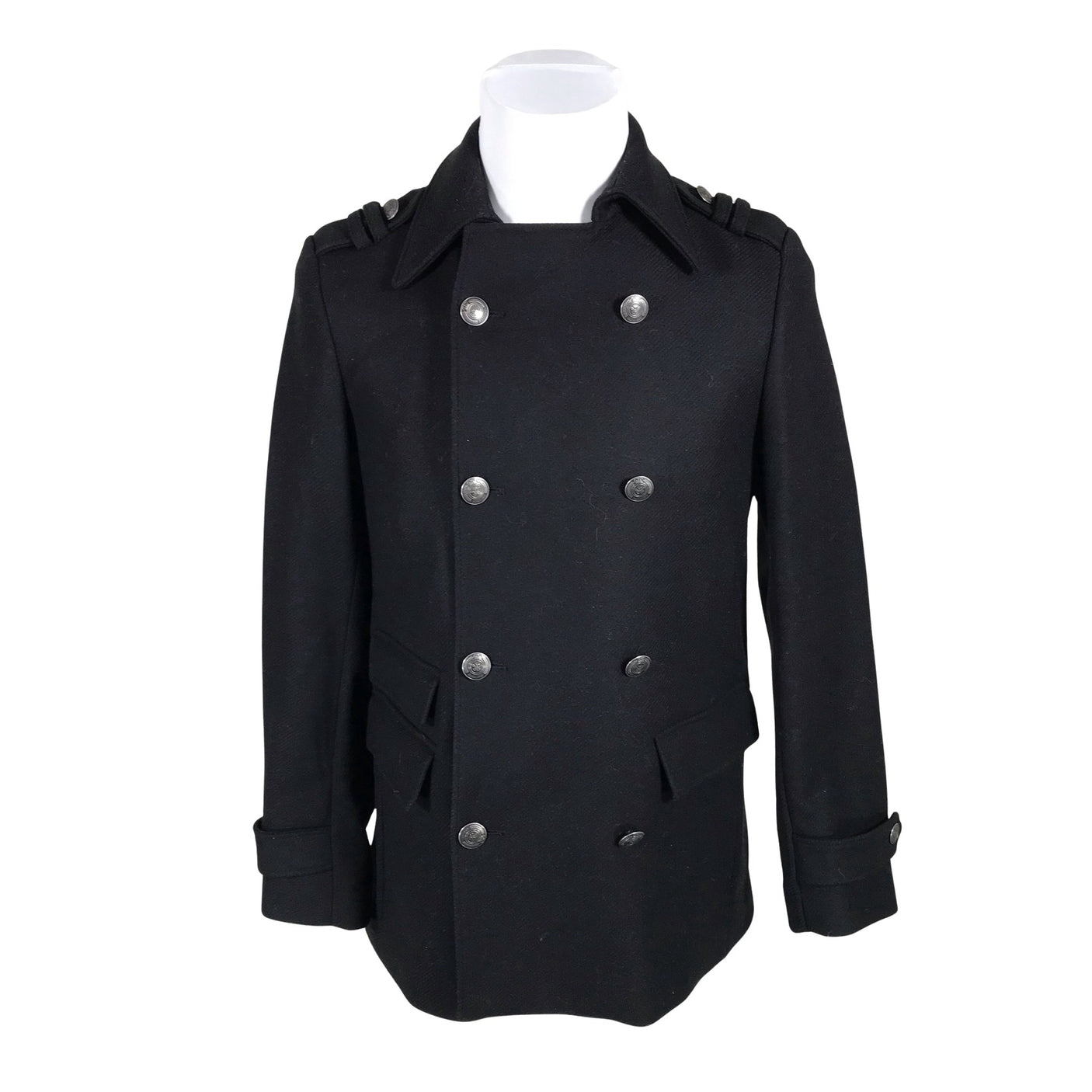 Unisex Caramelo - Villane mantel, suurus M - Must (1)