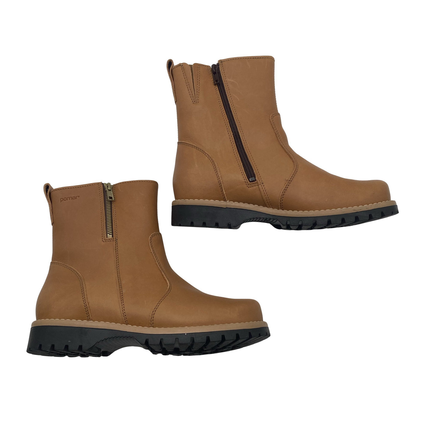 Unisex Pomar - Poolsaapad, suurus 40 - Pruun (1)
