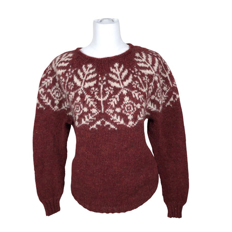 Unisex Handmade - Kampsun, suurus 38 - Veinipunane ()